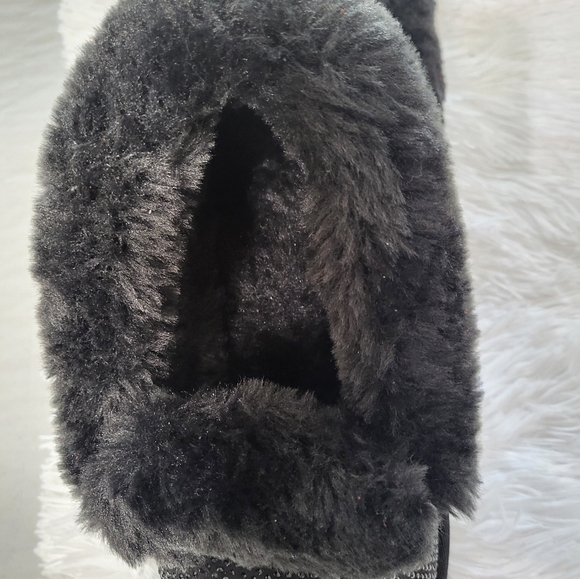 *AKIRA* Azalea Wang Cindy Soft Faux Suede Slipper in BLACK (Size 10) - Picture 3 of 9